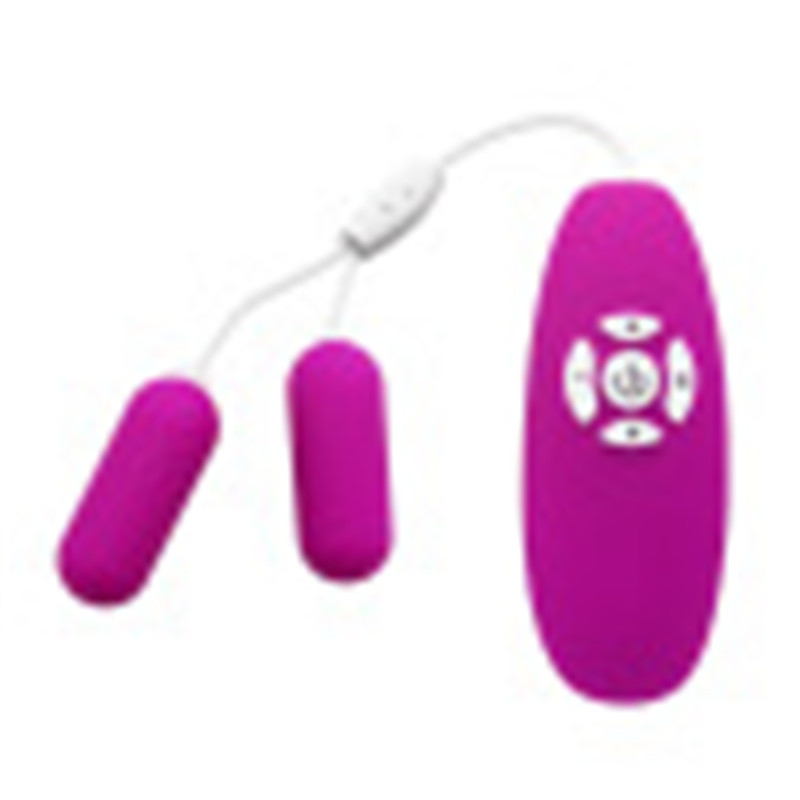 10-frequente Mini-Doppelspringeier Weiblicher Vibrator Ruhig und wasserdicht